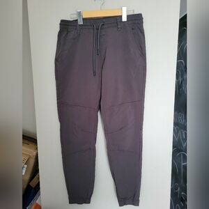 Men's Gray Jogger Pants,  Size Medium (28)